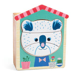 Djeco Face Mix Wooden Puzzle Set