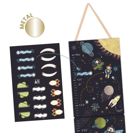 Djeco Growth Chart - Space