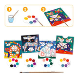 Djeco Cards To Paint - Fanciful Animals