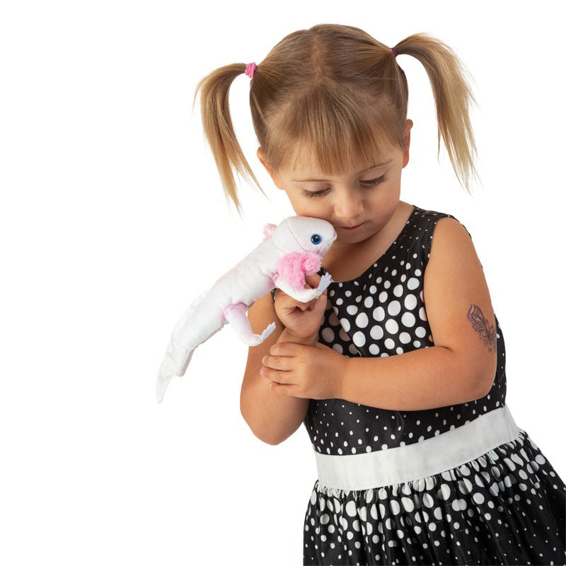 Axolotl Puppet - White