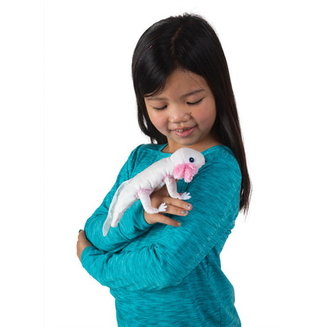 Axolotl Puppet - White