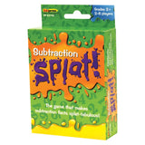 Splat Card Game - Subtraction
