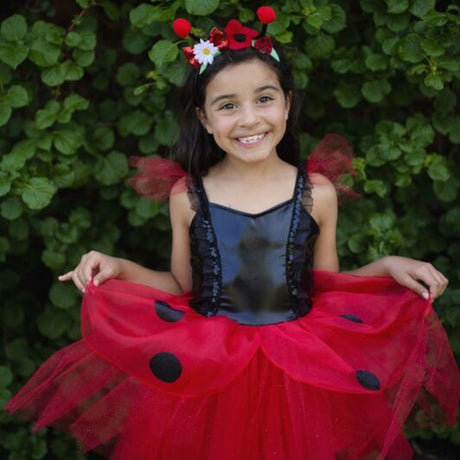 Ladybug Dress & Headband