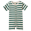 Nature Baby Summer Sleepy Suit - Peppermint Stripe