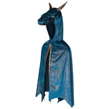 Starry Night Dragon Costume - Teal/Gold