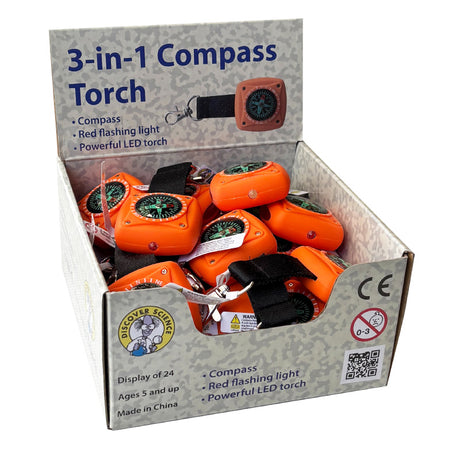 3-in-1 Compass Torch