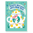 Card - Let's Par-Tea!