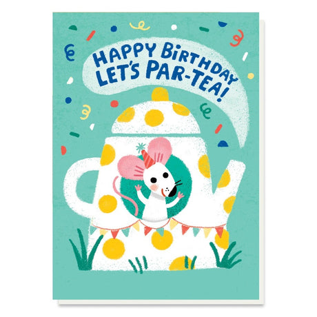 Card - Let's Par-Tea!