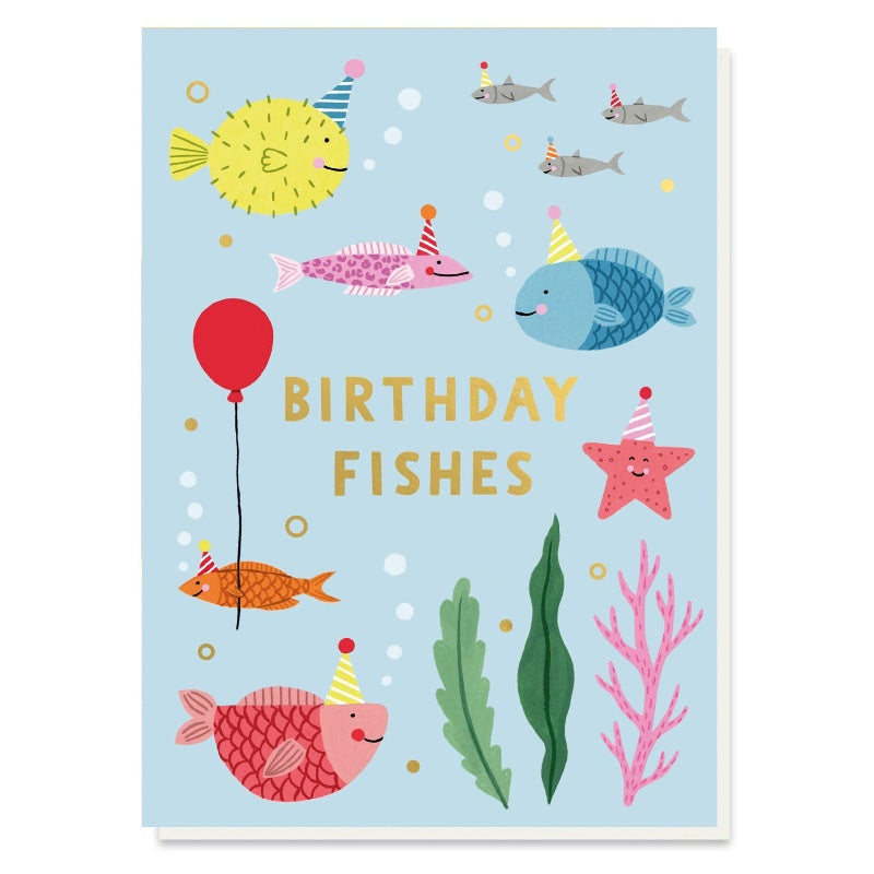 Birthday Fishes Card