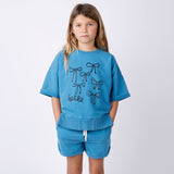 Minti Blasted Sprint Short - Blue Wash