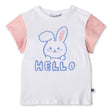 Minti Tee - Hello Bunny Bye Puppy