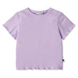 Minti Deluxe Rib Tee - Light Purple