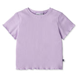 Minti Deluxe Rib Tee - Light Purple