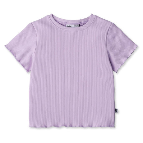 Minti Deluxe Rib Tee - Light Purple