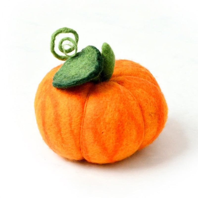 Felt Orange Pumpkin