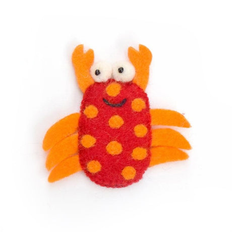 Felt Finger Puppet - Lobster