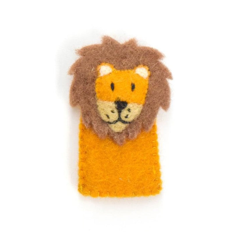 Felt Finger Puppet - Lion