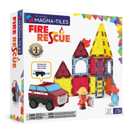 Magna Tiles Fire Rescue 27PC