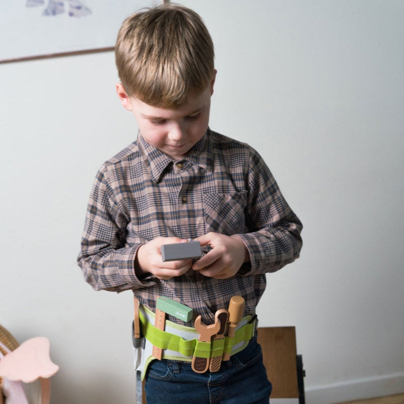Dantoy Playful Wood Tool Belt