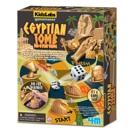 4M KidzLabs Gamemaker - Dig & Play Egyptian Tomb