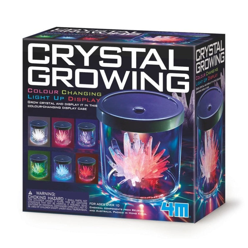 4M Crystal Growing Colour Changing Display Case