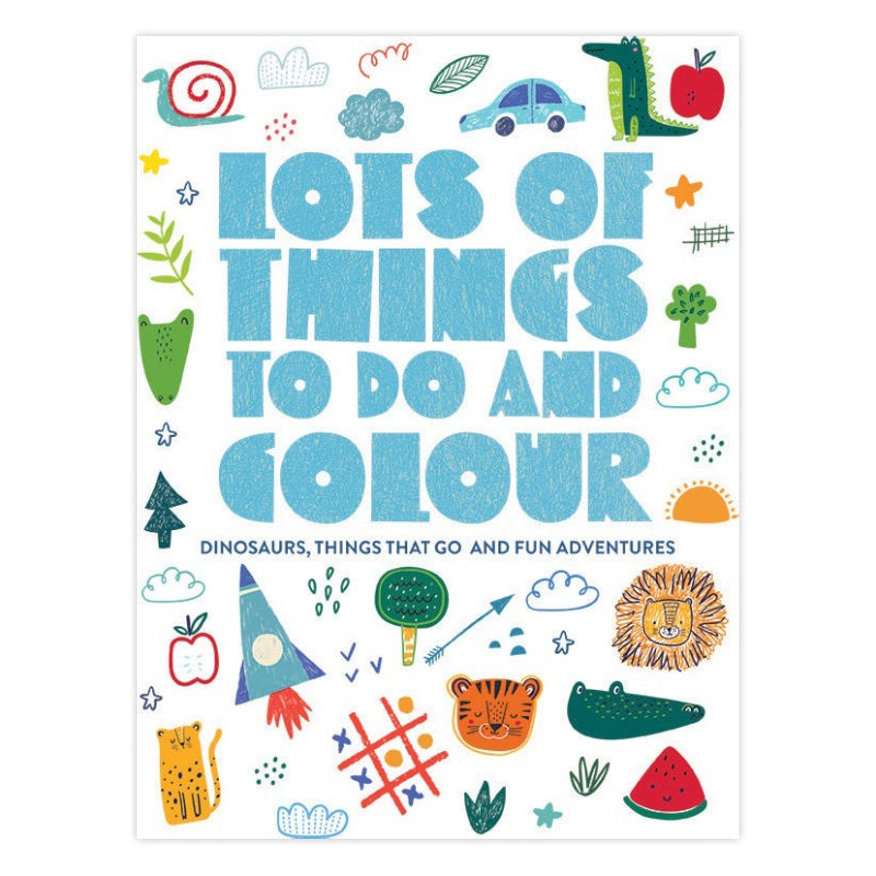Lots of Things To Do and Colour - Dinosaurs