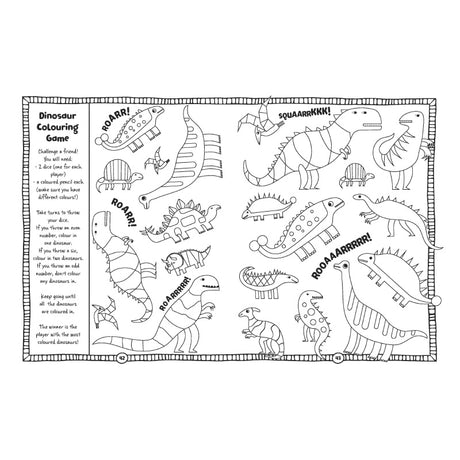 Lots of Things To Do and Colour - Dinosaurs