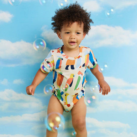 Halcyon Nights SS Bodysuit - Flamin' Galahs