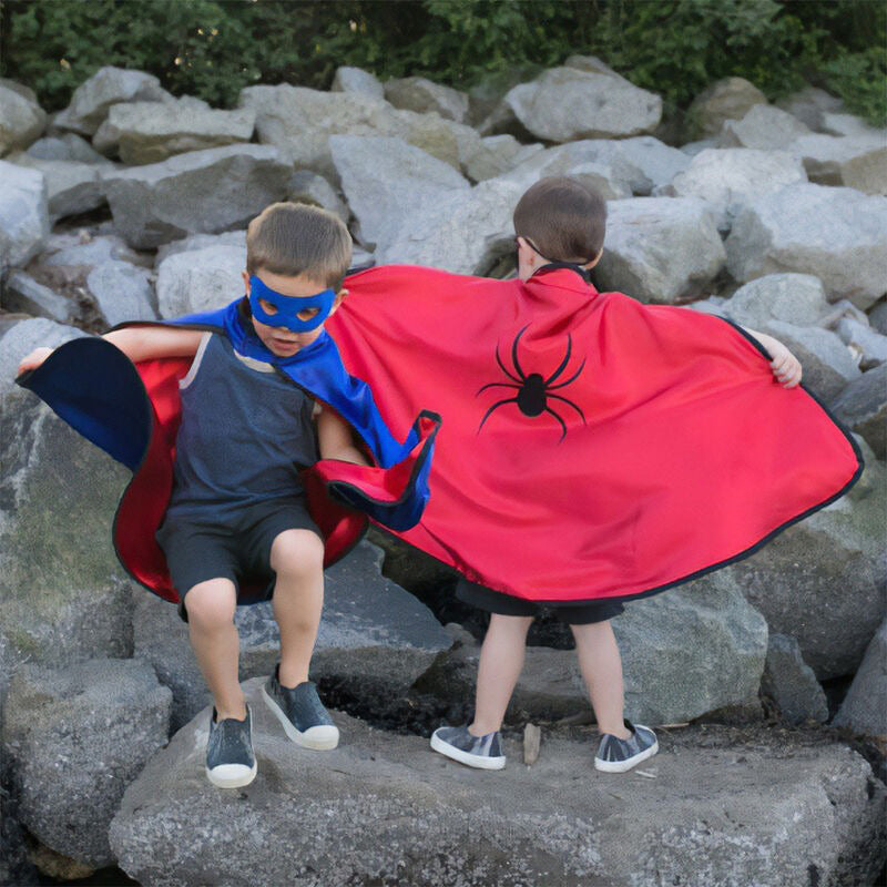 Reversible Super Hero Adventure Cape/Mask