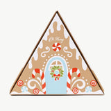 Oh Flossy Christmas Gingerbread House Mini Mani House Set