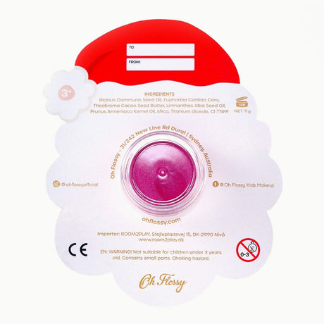 Oh Flossy Lipstick Stocking Stuffer - Santa