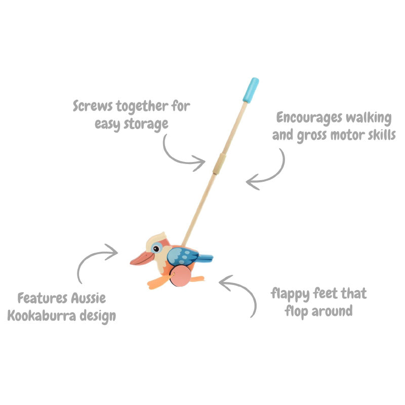 Push Along Kookaburra