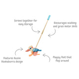 Push Along Kookaburra