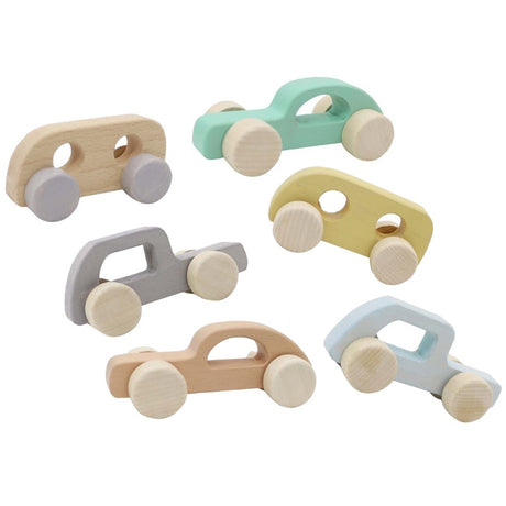 Calm And Breezy Wooden Car - Assorted