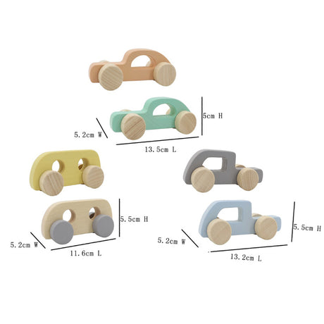 Calm And Breezy Wooden Car - Assorted