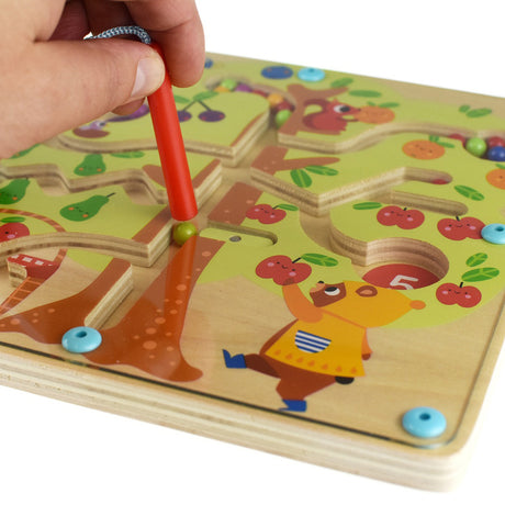 Magnetic Ball Counting Tree