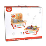 Wooden Kitchen Set & BBQ