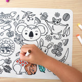Reusable Silicone Drawing Mat - Australian Animals