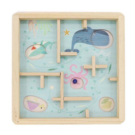 Wooden Labyrinth - Sea Animal