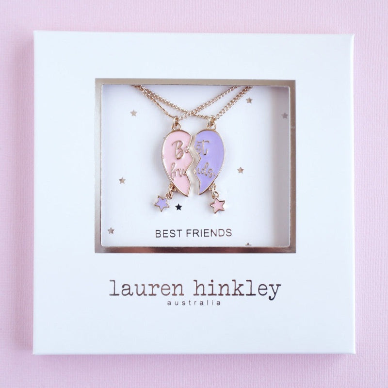 Lauren Hinkley Forever Heart BFF Necklace Set