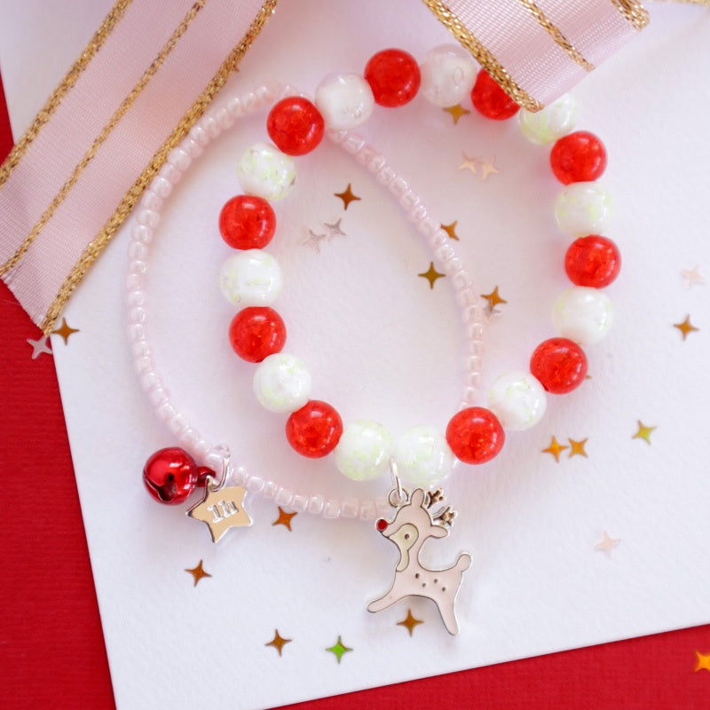 Glow In The Dark Reindeer Bracelet