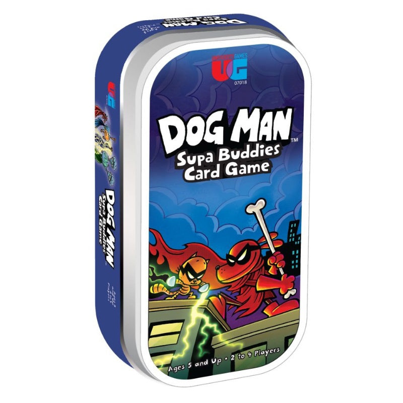 Dog Man Supa Buddies Card Game Tin