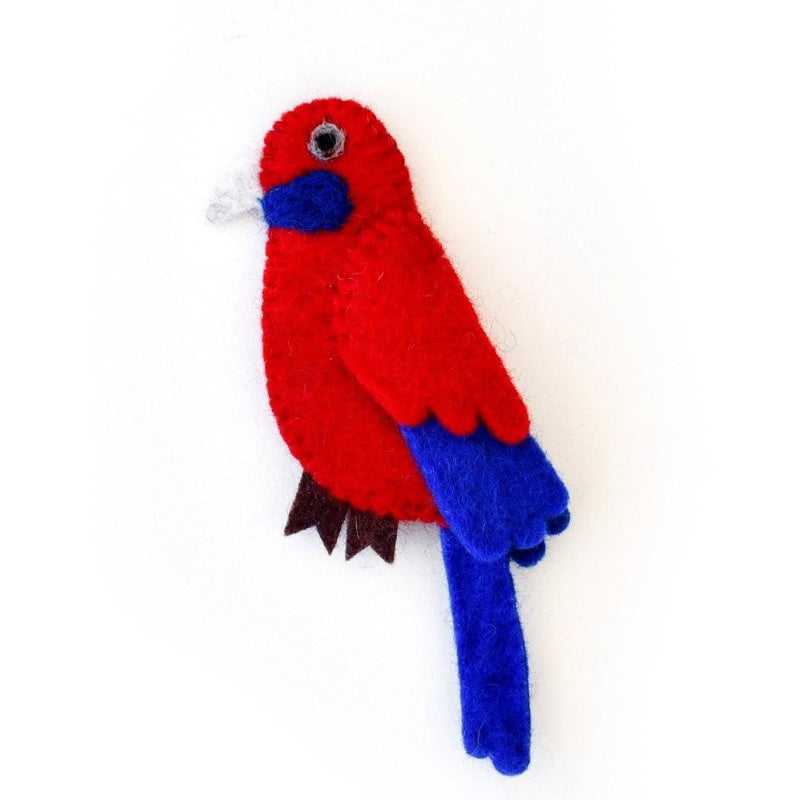 Felt Finger Puppet - Rosella