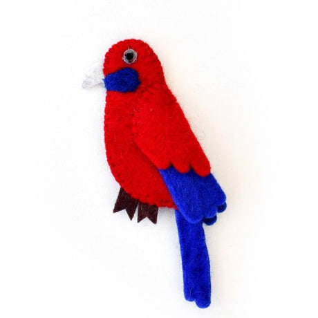 Felt Finger Puppet - Rosella