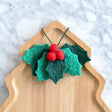Felt Mistletoe Ornament