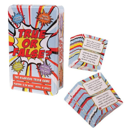 Lagoon True or False? Trivia Tin