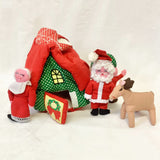 Mini Christmas House With Figures