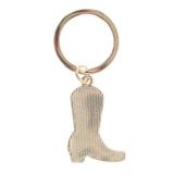 Metal Enamel Keyring - Cowboy Boot