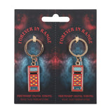 Metal Enamel Keyring - Set 2 Walkie Talkie