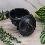 Cast Iron Triple Moon Cauldron